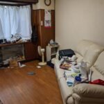 遺品整理作業前の状態